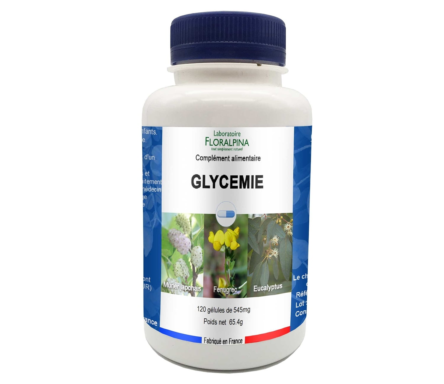 Glycémie 120 gélules - Floralpina