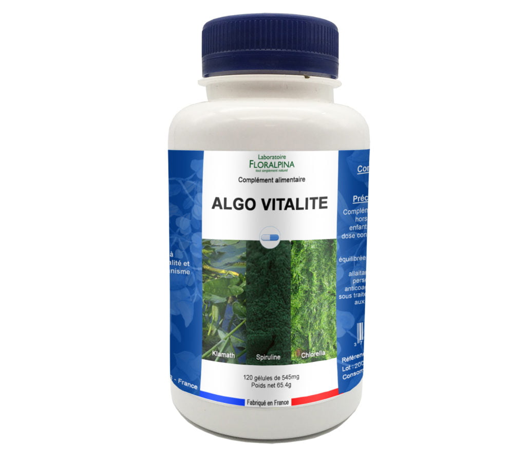 Algo Vitalité 120 gélules - Floralpina