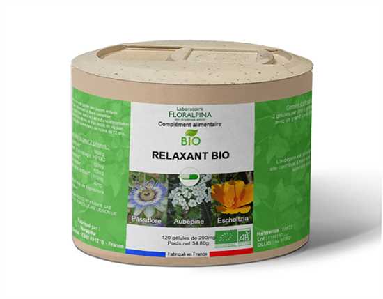 Relaxant BIO 120 gélules - Floralpina